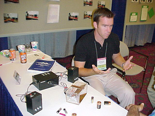 Voice output battery tester