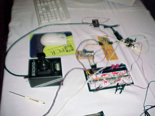 Don's joystick to mouse convertor hardware