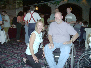 Marcia Scherer and Bill Peterson