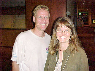Jim Lenker and Kim Adams