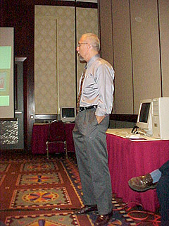 Mike Rosen presents in the Emerging Role of Telemedicine in Home Healthcare for the Elderly Concurrent Session