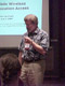 John Goldthwaite welcomes attendees to the SIG-11 Computer Applications Show & Tell