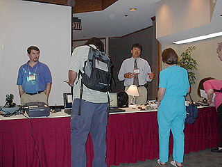 At the Environmental Control Expo