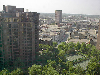 View from Ramon's hotel room