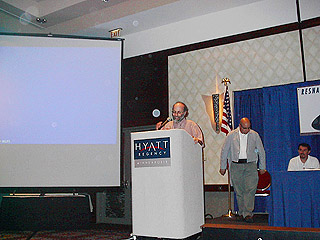 Ray says a few words