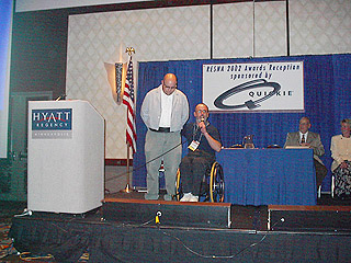 Rory says a few words