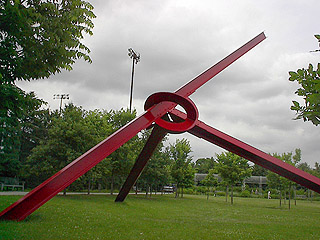 Steel abstract - Minneapolis' Sculpture Garden