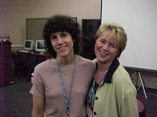 Michelle Lange and Mary Binion