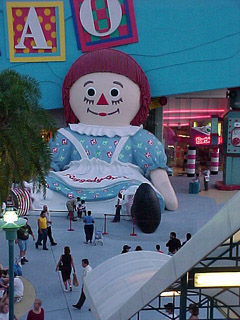 Giant Raggedy Ann