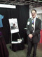photo of Mark Bresler at his exhibit booth