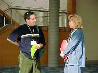 Kevin Caves and Beth Mineo