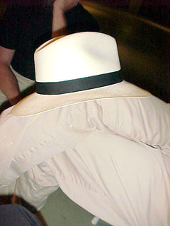 Hats are supposed to go on heads!