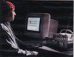 photo of device in use