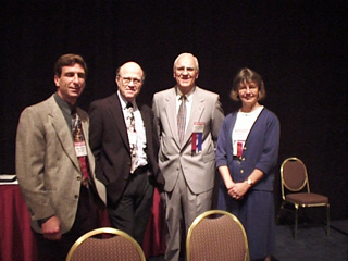 photo of Simon Levine, Al Cook, Leonard Anderson, Alexandra Enders