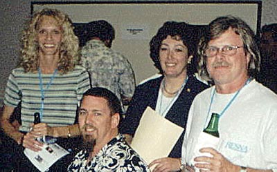 photo of Patty Benzing, Glen Ashlock, Sharon Ferrell, and John Goldthwaite